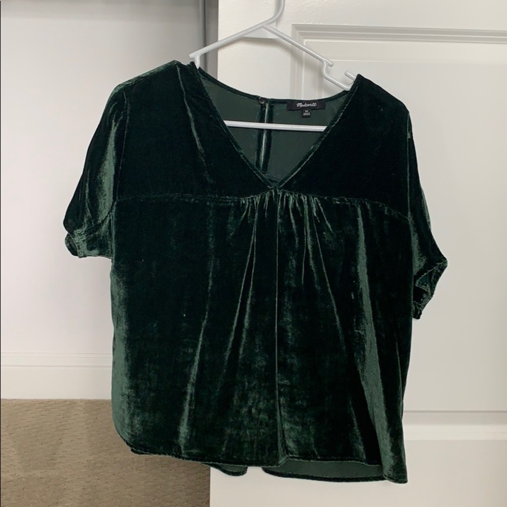 Made well velvet top